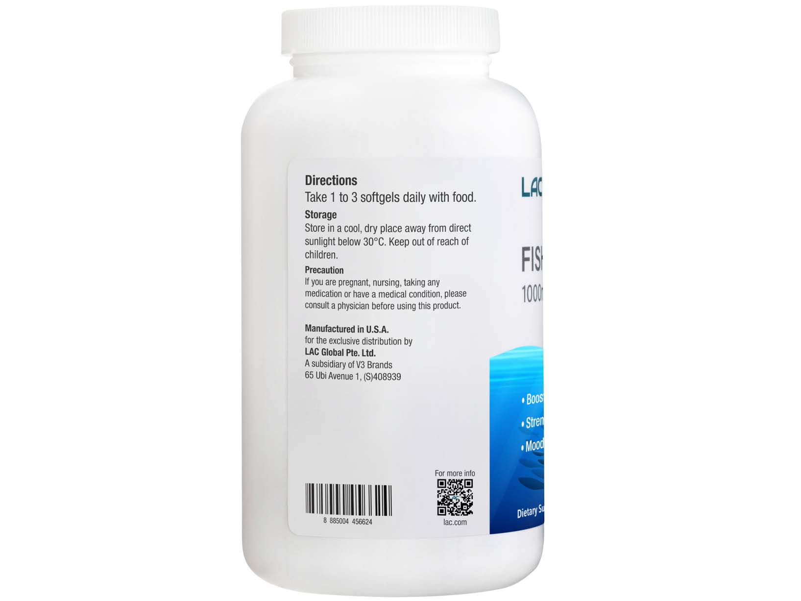 Fish Body Oil 1000mg LAC Philippines